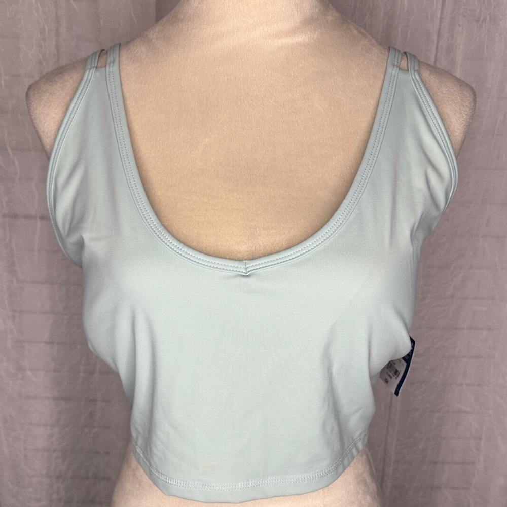 Arizona Jean Company Light Blue Bra Crop Top